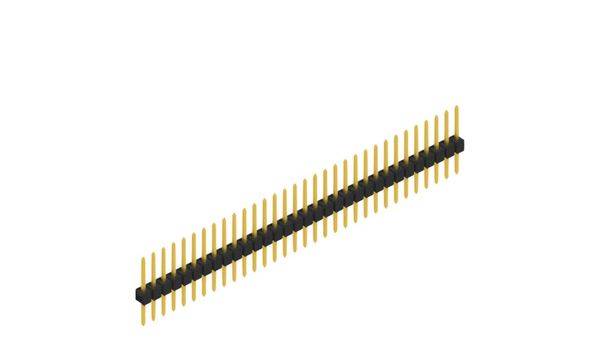 Fischer Elektronik Stiftleiste (Standard) Anzahl Reihen: 1 10046426 10St.
