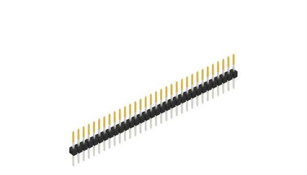 Fischer Elektronik Stiftleiste (Standard) Anzahl Reihen: 1 10046427 10St.