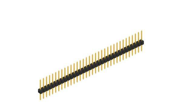 Fischer Elektronik Stiftleiste (Standard) Anzahl Reihen: 1 10046433 10St.