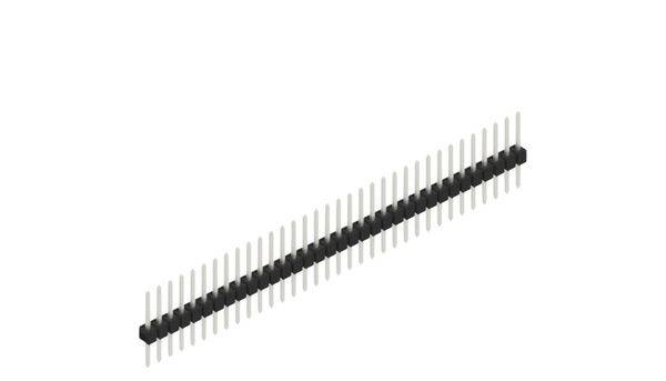 Fischer Elektronik Stiftleiste (Standard) Anzahl Reihen: 1 10046435 10St.