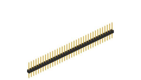 Fischer Elektronik Stiftleiste (Standard) Anzahl Reihen: 1 10046439 10St.