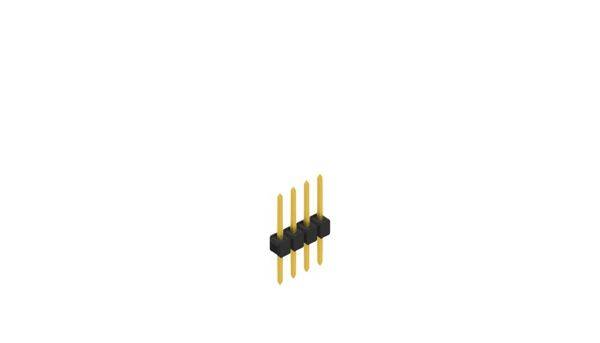 Fischer Elektronik Stiftleiste (Standard) Anzahl Reihen: 1 10046340 10St.