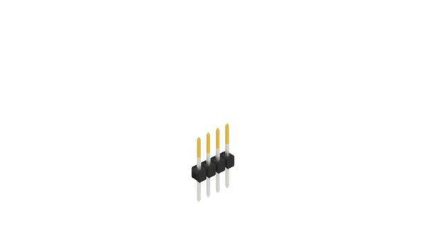 Fischer Elektronik Stiftleiste (Standard) Anzahl Reihen: 1 10046341 10St.