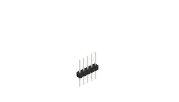 Fischer Elektronik Stiftleiste (Standard) Anzahl Reihen: 1 10046345 10St.