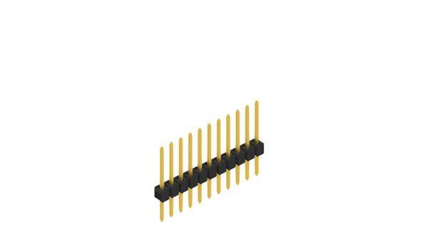 Fischer Elektronik Stiftleiste (Standard) Anzahl Reihen: 1 10046473 10St.