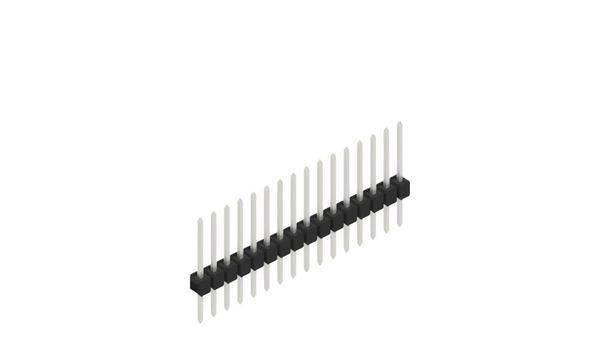 Fischer Elektronik Stiftleiste (Standard) Anzahl Reihen: 1 10046491 10St.