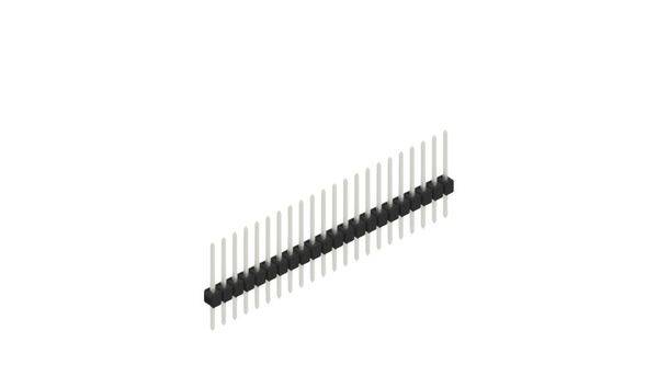 Fischer Elektronik Stiftleiste (Standard) Anzahl Reihen: 1 10046509 10St.