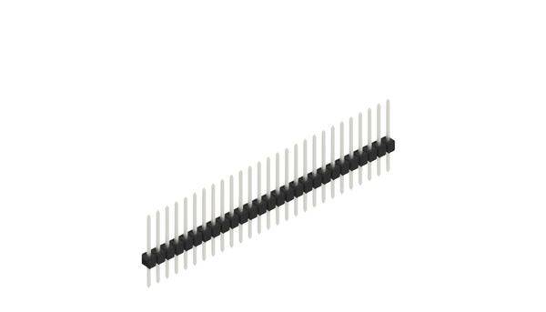 Fischer Elektronik Stiftleiste (Standard) Anzahl Reihen: 1 10046525 10St.