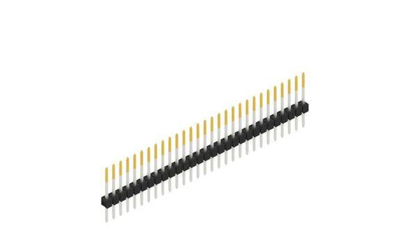 Fischer Elektronik Stiftleiste (Standard) Anzahl Reihen: 1 10046530 10St.