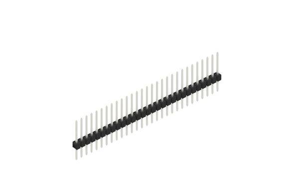 Fischer Elektronik Stiftleiste (Standard) Anzahl Reihen: 1 10046531 10St.