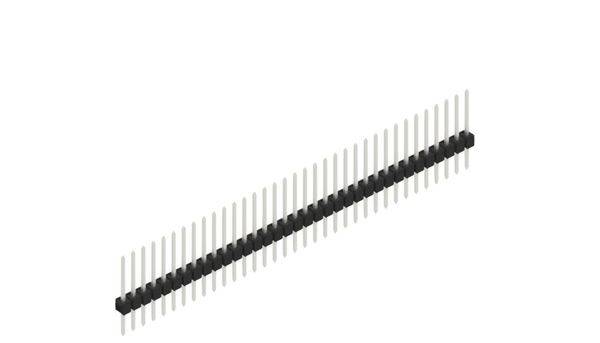 Fischer Elektronik Stiftleiste (Standard) Anzahl Reihen: 1 10046549 10St.