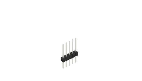 Fischer Elektronik Stiftleiste (Standard) Anzahl Reihen: 1 10046456 10St.