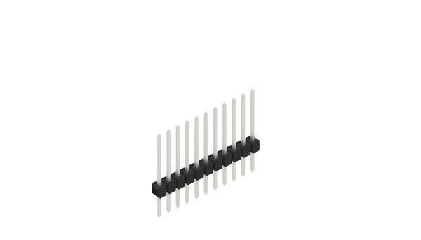 Fischer Elektronik Stiftleiste (Standard) Anzahl Reihen: 1 10046589 10St.