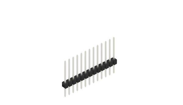 Fischer Elektronik Stiftleiste (Standard) Anzahl Reihen: 1 10046595 10St.