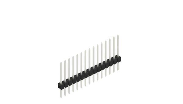 Fischer Elektronik Stiftleiste (Standard) Anzahl Reihen: 1 10046601 10St.
