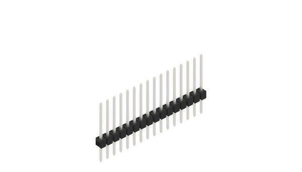 Fischer Elektronik Stiftleiste (Standard) Anzahl Reihen: 1 10046605 10St.
