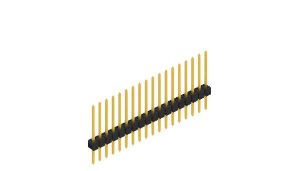 Fischer Elektronik Stiftleiste (Standard) Anzahl Reihen: 1 10046609 10St.