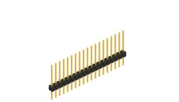 Fischer Elektronik Stiftleiste (Standard) Anzahl Reihen: 1 10046612 10St.