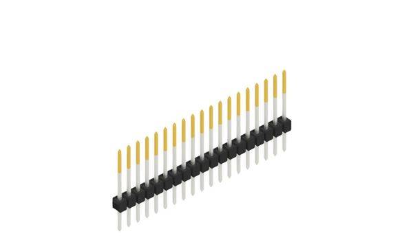 Fischer Elektronik Stiftleiste (Standard) Anzahl Reihen: 1 10046613 10St.