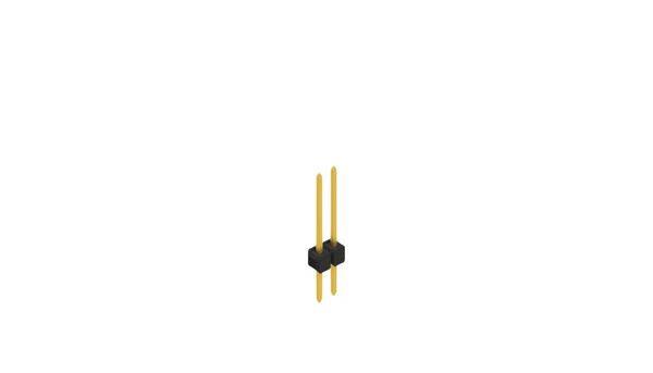 Fischer Elektronik Stiftleiste (Standard) Anzahl Reihen: 1 10046557 10St.