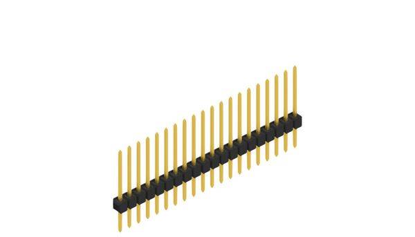 Fischer Elektronik Stiftleiste (Standard) Anzahl Reihen: 1 10046615 10St.