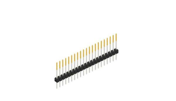 Fischer Elektronik Stiftleiste (Standard) Anzahl Reihen: 1 10046619 10St.