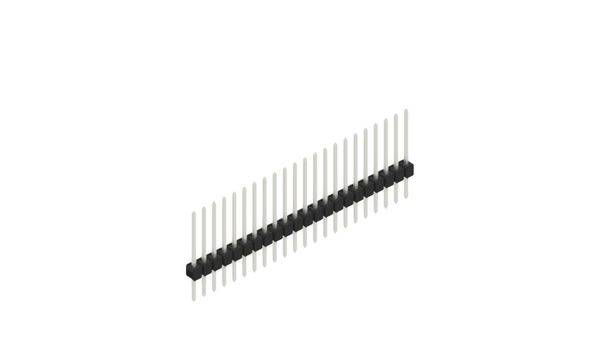 Fischer Elektronik Stiftleiste (Standard) Anzahl Reihen: 1 10046624 10St.