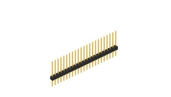 Fischer Elektronik Stiftleiste (Standard) Anzahl Reihen: 1 10046625 10St.