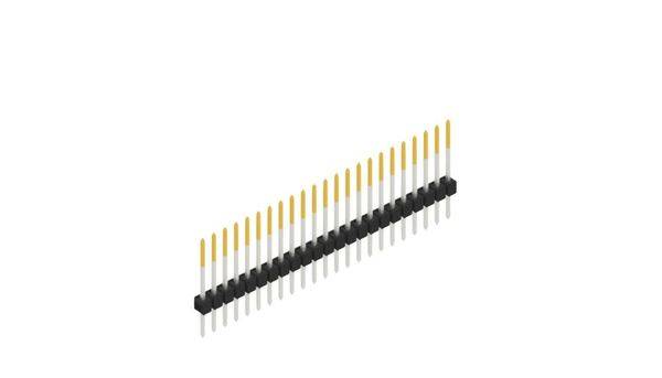 Fischer Elektronik Stiftleiste (Standard) Anzahl Reihen: 1 10046626 10St.