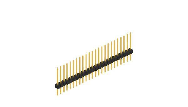 Fischer Elektronik Stiftleiste (Standard) Anzahl Reihen: 1 10046628 10St.