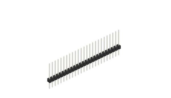 Fischer Elektronik Stiftleiste (Standard) Anzahl Reihen: 1 10046633 10St.