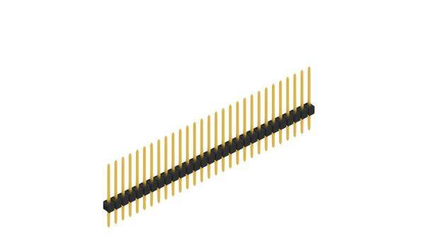 Fischer Elektronik Stiftleiste (Standard) Anzahl Reihen: 1 10046644 10St.