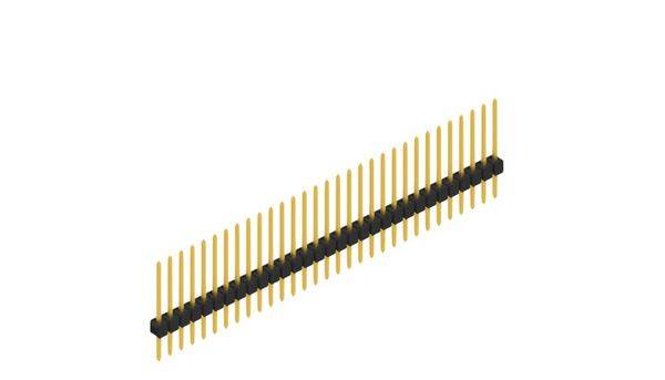 Fischer Elektronik Stiftleiste (Standard) Anzahl Reihen: 1 10046650 10St.