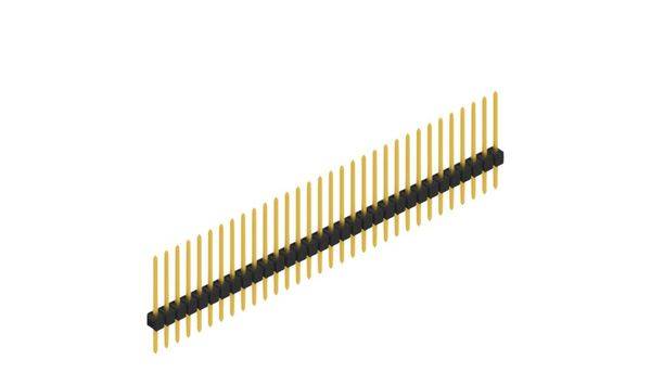 Fischer Elektronik Stiftleiste (Standard) Anzahl Reihen: 1 10046653 10St.