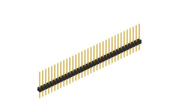 Fischer Elektronik Stiftleiste (Standard) Anzahl Reihen: 1 10046660 10St.
