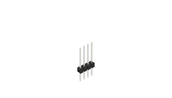 Fischer Elektronik Stiftleiste (Standard) Anzahl Reihen: 1 10046566 10St.