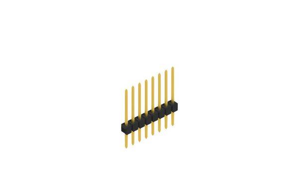 Fischer Elektronik Stiftleiste (Standard) Anzahl Reihen: 1 10046577 10St.