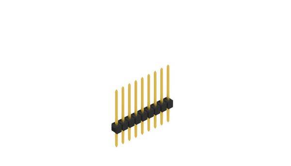 Fischer Elektronik Stiftleiste (Standard) Anzahl Reihen: 1 10046580 10St.