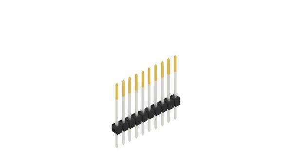 Fischer Elektronik Stiftleiste (Standard) Anzahl Reihen: 1 10046699 10St.