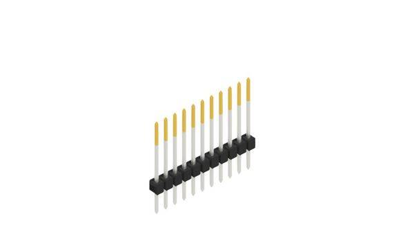 Fischer Elektronik Stiftleiste (Standard) Anzahl Reihen: 1 10046702 10St.