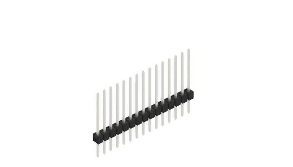 Fischer Elektronik Stiftleiste (Standard) Anzahl Reihen: 1 10046717 10St.
