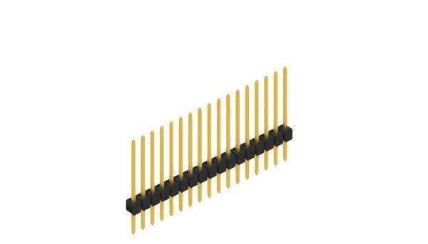 Fischer Elektronik Stiftleiste (Standard) Anzahl Reihen: 1 10046721 10St.
