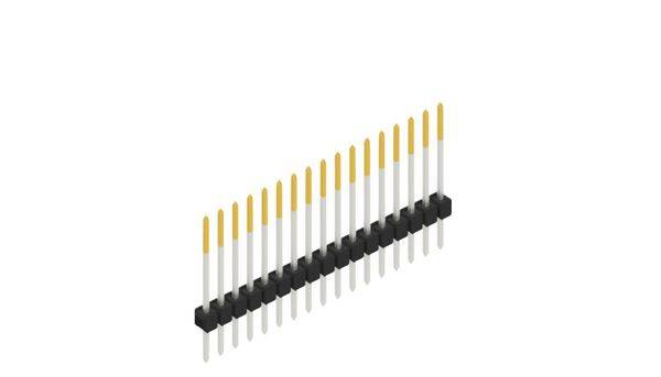 Fischer Elektronik Stiftleiste (Standard) Anzahl Reihen: 1 10046722 10St.