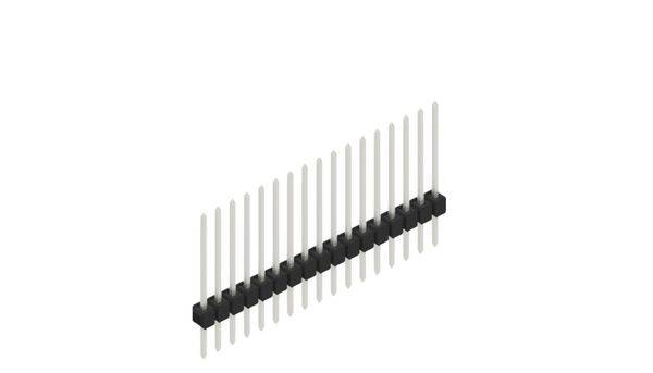 Fischer Elektronik Stiftleiste (Standard) Anzahl Reihen: 1 10046723 10St.