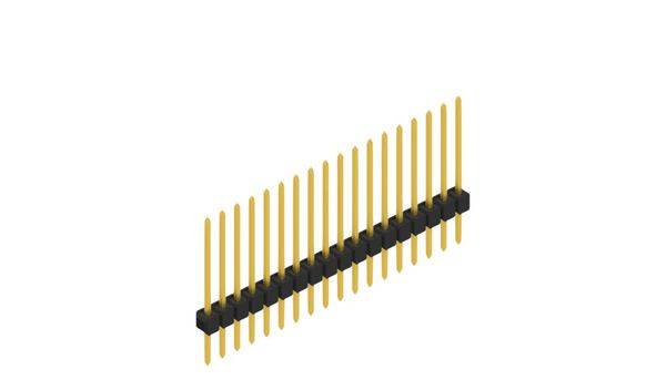 Fischer Elektronik Stiftleiste (Standard) Anzahl Reihen: 1 10046724 10St.