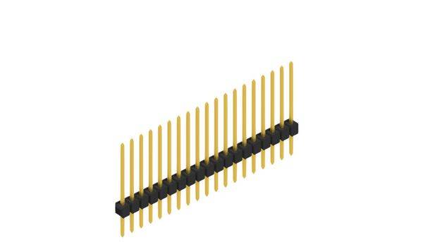 Fischer Elektronik Stiftleiste (Standard) Anzahl Reihen: 1 10046728 10St.