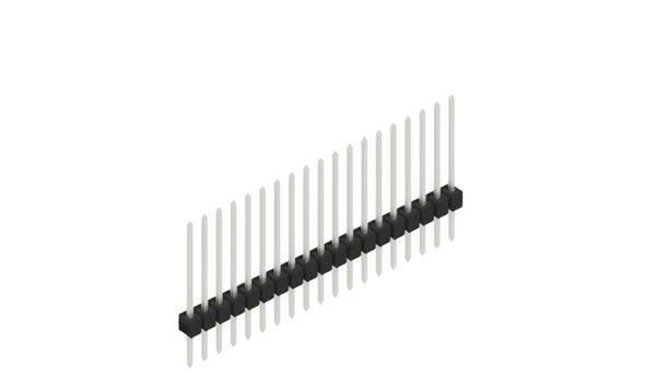 Fischer Elektronik Stiftleiste (Standard) Anzahl Reihen: 1 10046730 10St.