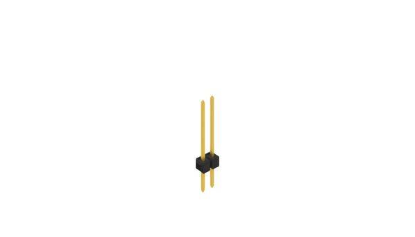 Fischer Elektronik Stiftleiste (Standard) Anzahl Reihen: 1 10046673 10St.