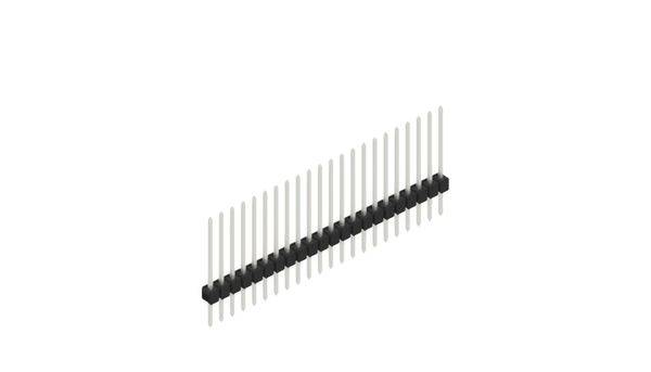 Fischer Elektronik Stiftleiste (Standard) Anzahl Reihen: 1 10046739 10St.