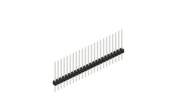 Fischer Elektronik Stiftleiste (Standard) Anzahl Reihen: 1 10046742 10St.